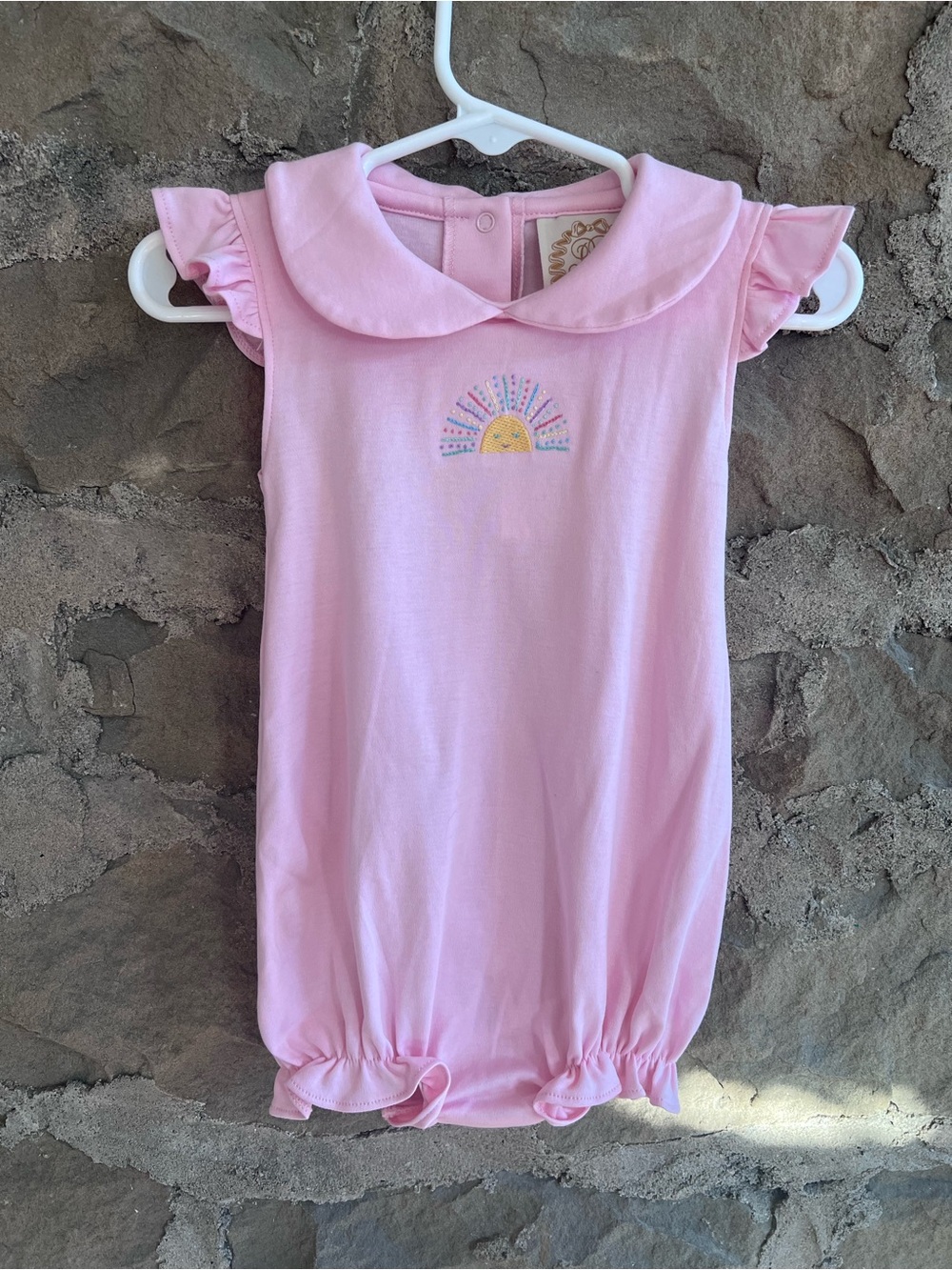NWT size 12-18 months The Beaufort Bonnet Company Pink Sun Biltmore Bubble
